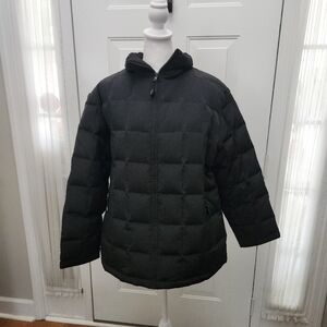 Vintage J.G.‎ Hook Men's Black Winter Puffer Jacket  Size XL